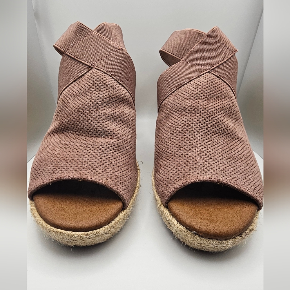 Sonoma Vitalize by Orthalite - Peep Toe Wedge Heel - Size 6.5 - Picture 2 of 6